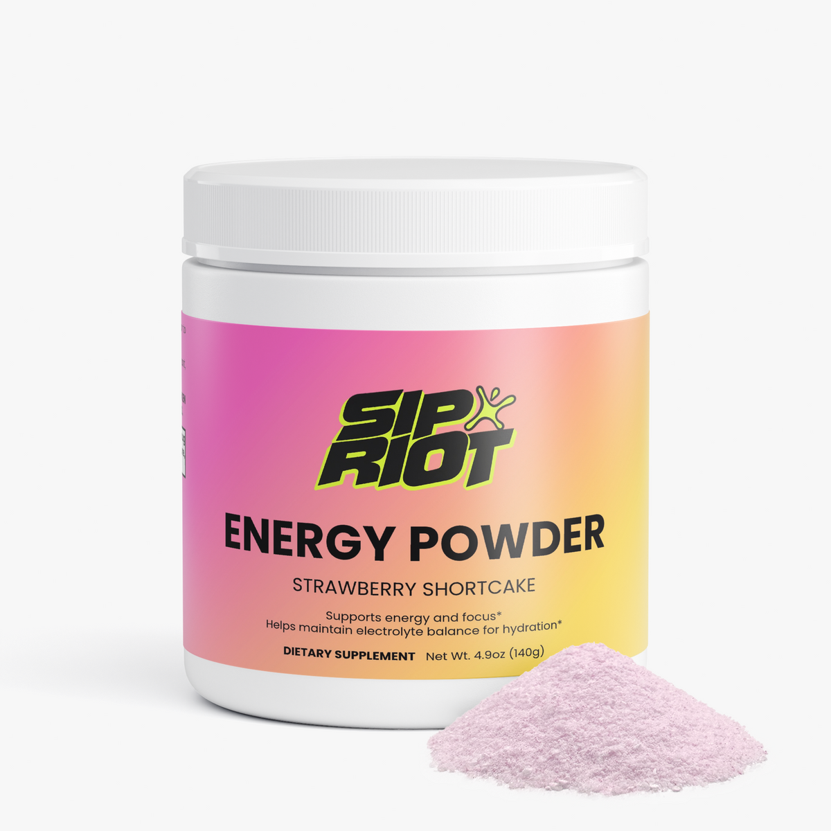 Shortcake Uprising — Strawberry Shortcake Energy Powder