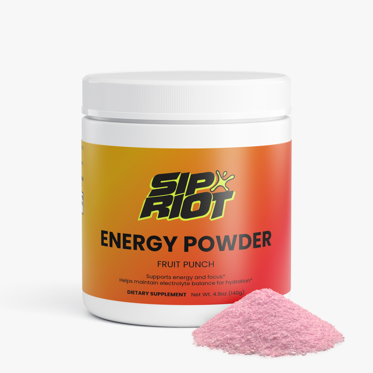 Punch Out — Fruit Punch Energy Powder